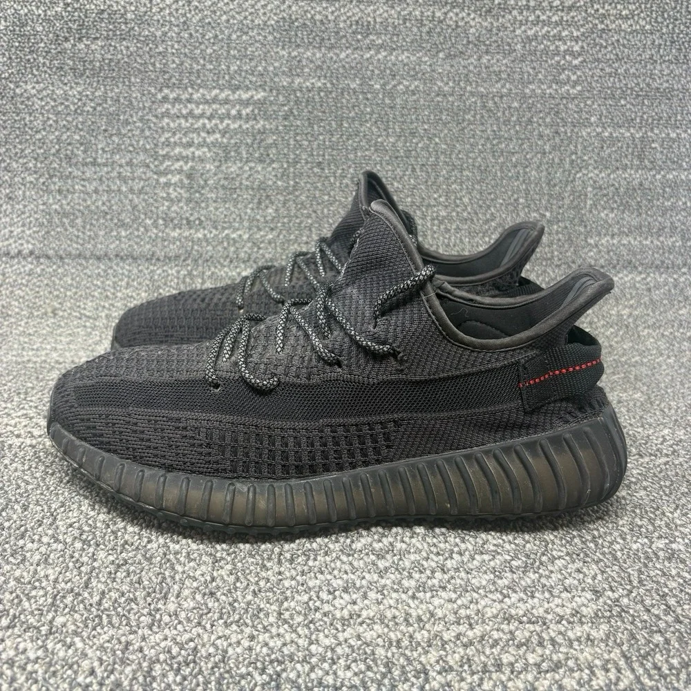 Adidas Yeezy Boost 350 V2 Black Non Reflective 2019 Mens 10 FU9006 Shoes